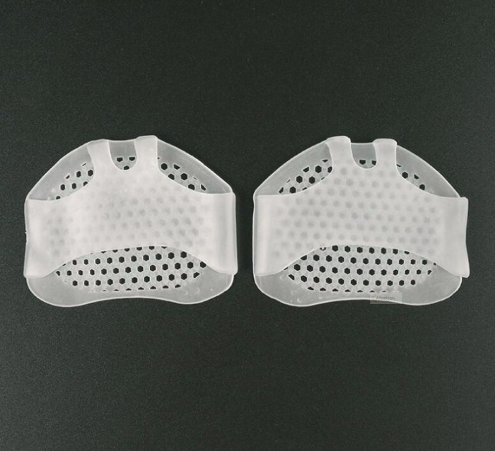 1pair Gel Forefoot Metatarsal Pad Silicon High Heel Othotics Pain Relief Massage Cushion Forefoot Supports Foot Care tools