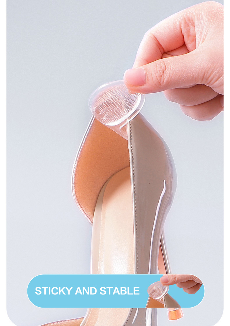 Women Insoles for Shoes High Heel Transparent Pad Adjust Size Adhesive Heels Pads Protector Sticker Pain Relief Foot Care Insert