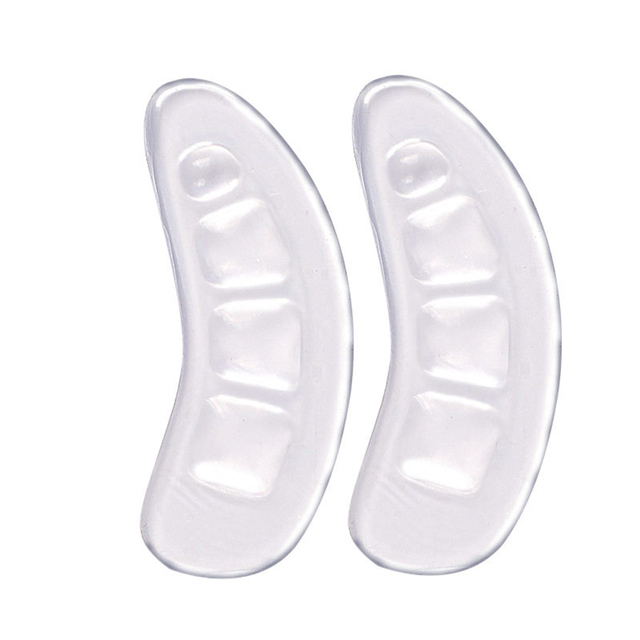 Soft Silicone Pads for Women's Shoes Anti-Slip Forefoot Insert Pad Heel Liner Gel Insoles for Heels Sandals Slippers Foot Pad