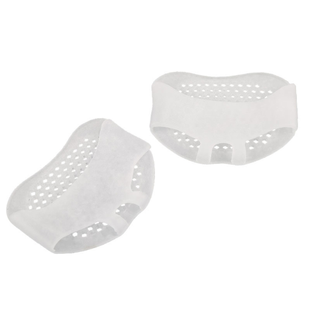 Silicone Forefoot Metatarsal Pads Pain Relief Orthotics Foot Massage Anti-slip Protector High Heel Elastic Cushion Foot Care