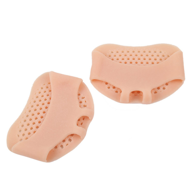 Silicone Forefoot Metatarsal Pads Pain Relief Orthotics Foot Massage Anti-slip Protector High Heel Elastic Cushion Foot Care