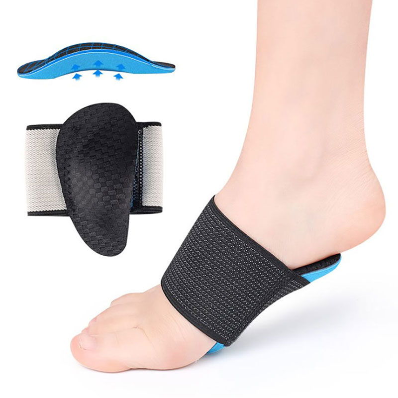 Pain Arch Foot Care 1 Pair Shocking Foot Arch Support Plantar Fasciitis Heel Pain Aid Feet Cushioned, Health Feet Protect Care