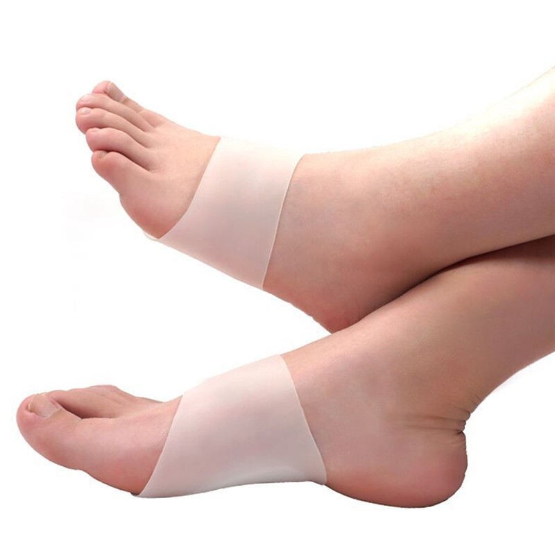 Pain Relief Arch Support Sleeves Plantar Fasciitis Silicone Heel Spurs Foot Care Flat Feet Socks Cushions Pads Orthotic Insoles a pair