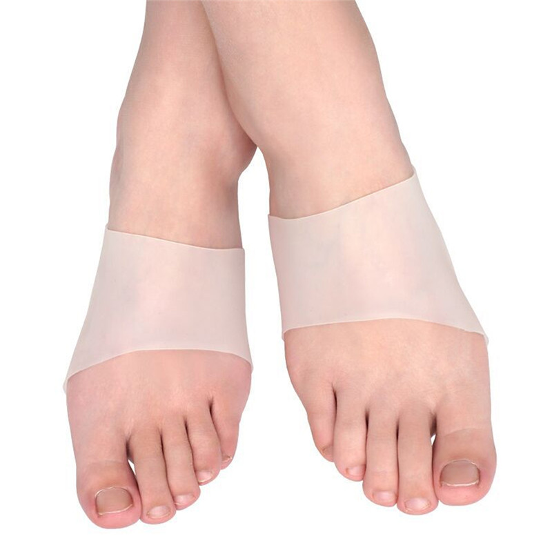Pain Relief Arch Support Sleeves Plantar Fasciitis Silicone Heel Spurs Foot Care Flat Feet Socks Cushions Pads Orthotic Insoles a pair