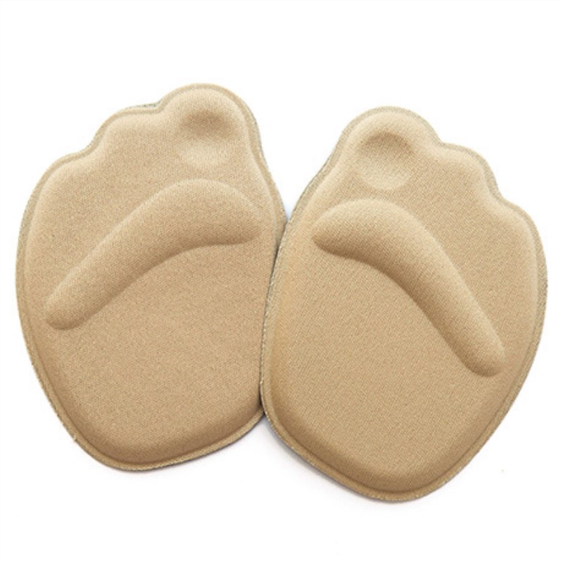 1 Pair Useful Sole High Heel Foot Cushions Forefoot Anti-Slip Insole Breathable Shoes Women Protection Foot Pad Supports Inserts