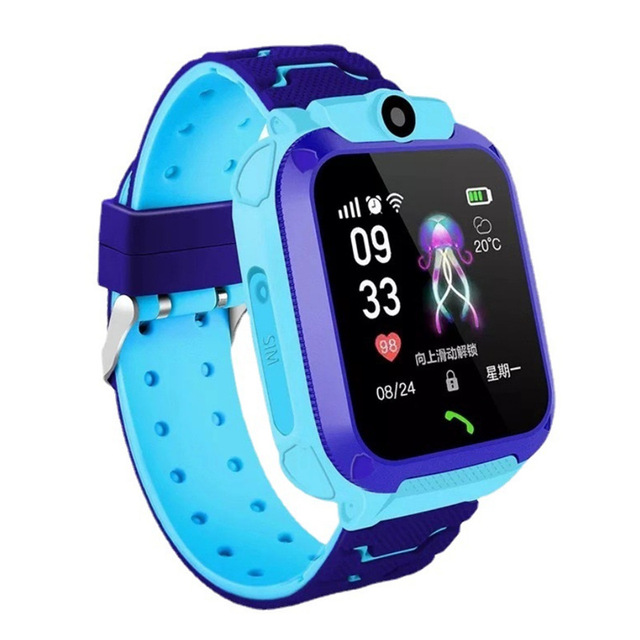 Q12 Kids Watches Call Children's SmartWatch SOS Phone Watch Smart For Kids Photo Waterproof IP67 Watches