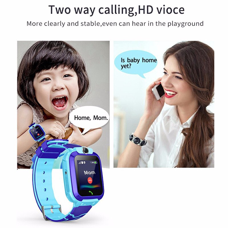 Q12 Kids Watches Call Children's SmartWatch SOS Phone Watch Smart For Kids Photo Waterproof IP67 Watches