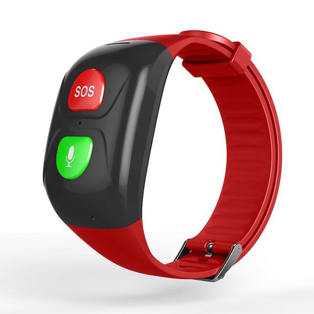 Anti Lost Smart Gps Watch SOS Bracelet Old Men Kids Waterproof Wristband No display Monitor Smartwatch Tracker for IOS Android
