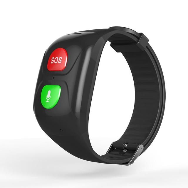 Anti Lost Smart Gps Watch SOS Bracelet Old Men Kids Waterproof Wristband No display Monitor Smartwatch Tracker for IOS Android