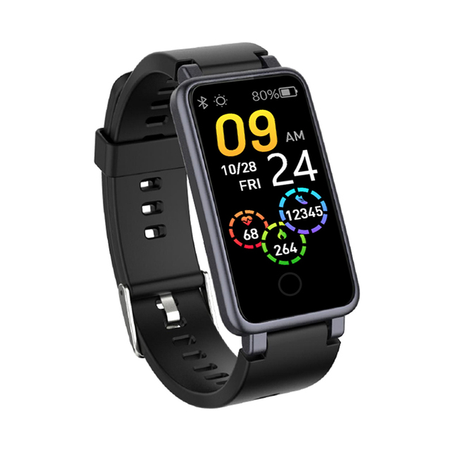 C2Plus Wristwatch Fitness Color Screen Smart Sport Bracelet Activity Running Tracker Heart Rate Pedometer For Men Women