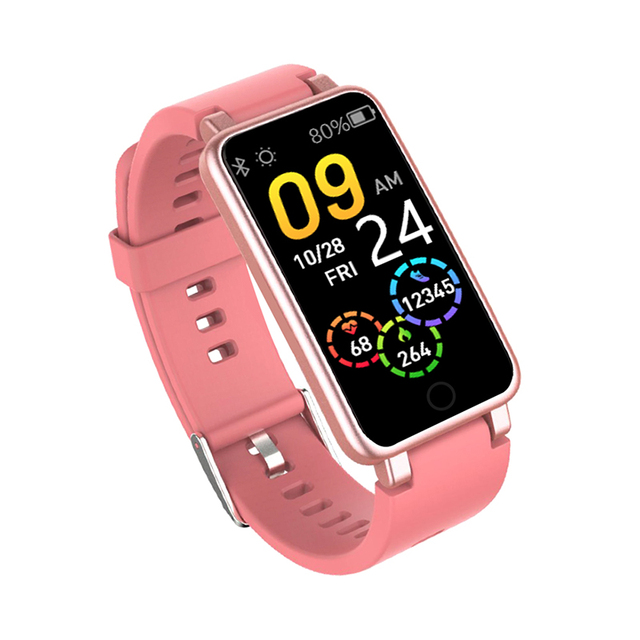 C2Plus Wristwatch Fitness Color Screen Smart Sport Bracelet Activity Running Tracker Heart Rate Pedometer For Men Women