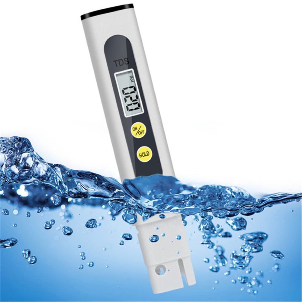 Digital PH TDS Meter Tester Temperature Pen Water Purity PPM Filter Hydroponic for Aquarium Pool Water Monitor Tester 0-9990ppm