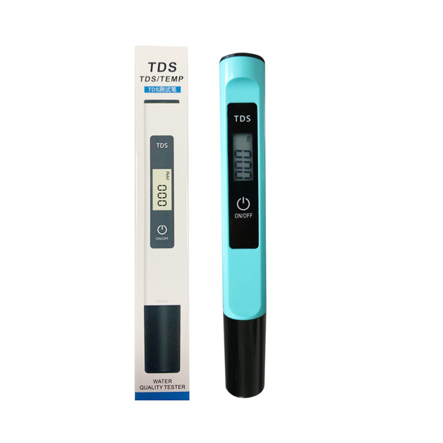 TDS Meter Digital Water Quality Tester Digital PH Meter Tester 0-9990ppm TDS/EC LCD Water Purity PPM Aquarium Filter