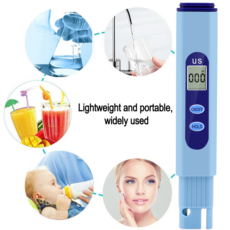 US Digital Conductivity Meter TDS Test Pen Water Hardness Test Pen EC Meter