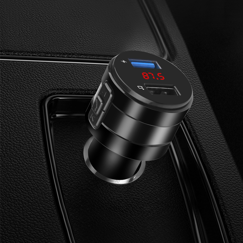 Bluetooth FM Transmitter MP3 Player Handsfree Car Kit 3.1A Dual USB Charger Power Adapter For Car DVR Radio Car Accessories