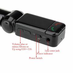 Car MP3 Player FM Transmitter Handsfree Wireless Bluetooth Kit Led Car Mp3 Player USB Charger FM Modulator Car Accessories