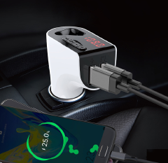 FM Transmitter Wireless TWS Headset Earphone MP3 Player USB Car Charger FM Modulator Handsfree Bluetooth 5.0 Car Kit