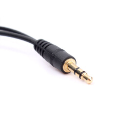 3.5mm Headphone Stereo Audio Y Splitter Cable Cord With Separate Volume Controls