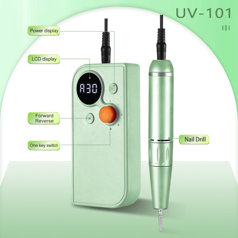 1pc Electric Nail Drill Machine With Cutter Pedicure Manicure Drill Set Professional Gel Polish Remover Nail Art Equipment
