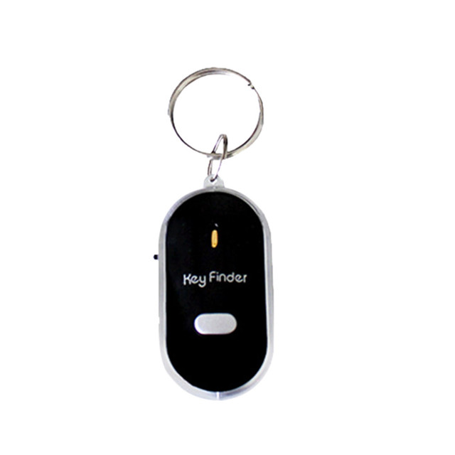 Mini Whistle Anti Lost KeyFinder Alarm Wallet Pet Tracker Smart Flashing Beeping Remote Locator Keychain Tracer Key Finder LED