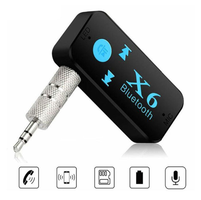 Car Bluetooth Adapter Bluetooth Receiver Audio USB 3.5mm Music Sound Aux Bluetooth Transmitter Receiver For Cars TV PC Speaker