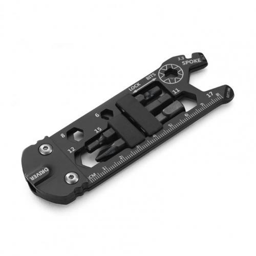 16 in 1 Portable Stainless Steel Screwdriver Wrench Ruler Multi-function MTB Mountain Cycling Spanner Bicycle Repair Tool