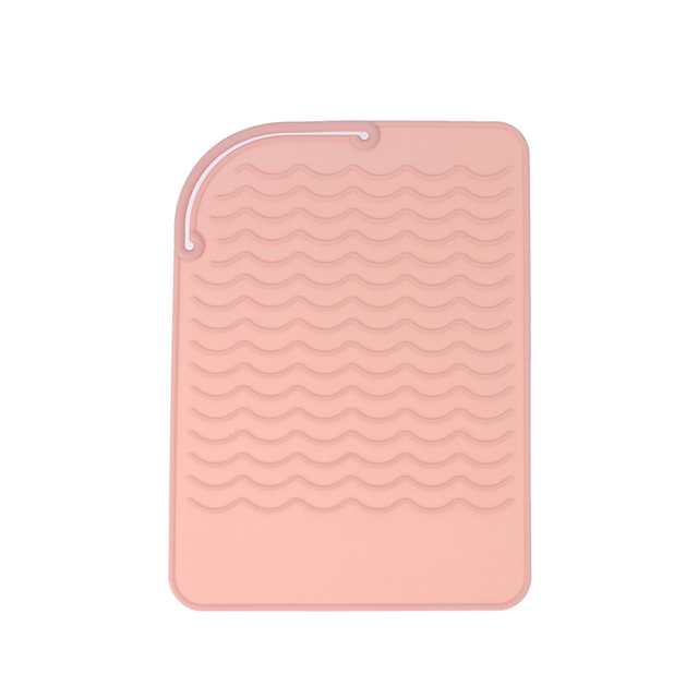 Silicone Heat Resistant Mat for Hair Straightener Flat Iron Curling Iron Tool