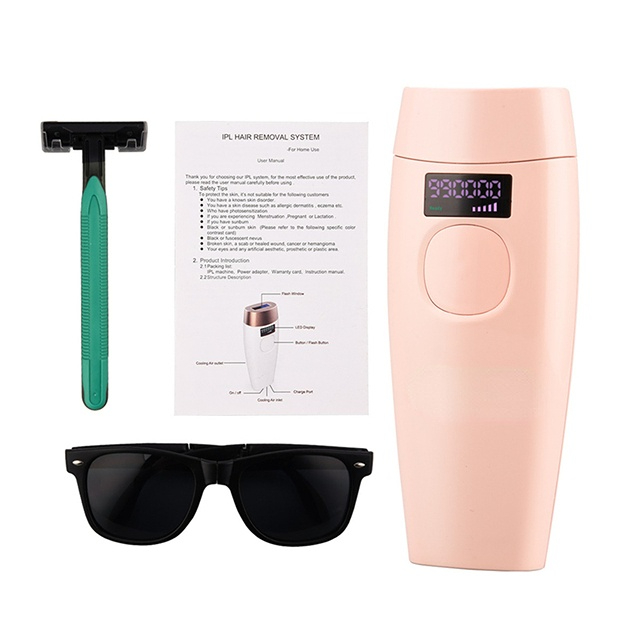 IPL Laser Hair Removal Machine LCD Laser 990000 Flashes Epilators Photoepilator Face Body Hair Remover Device