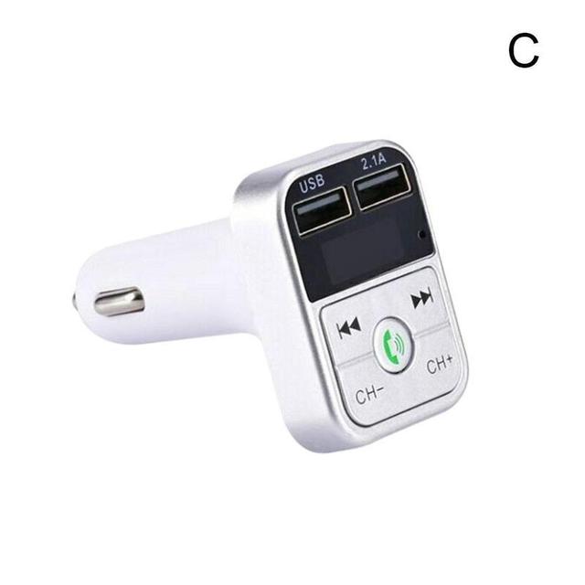 Bluetooth FM Transmitter Handsfree Wireless Bluetooth Car Kit Vehicle MP3 Player USB Charger 2.1A Car FM Transmitter