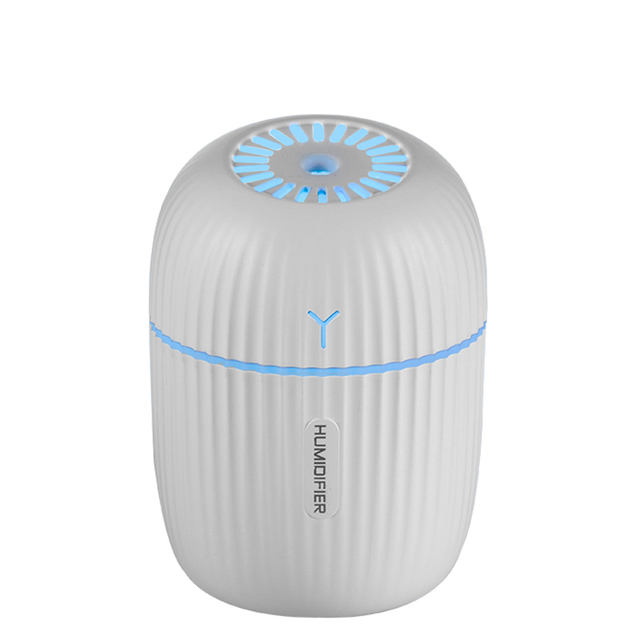 Ultrasonic Air Humidifier Household Moisturizing Spray Student Dormitory Car Humidification Aromatherap with LED Night Light