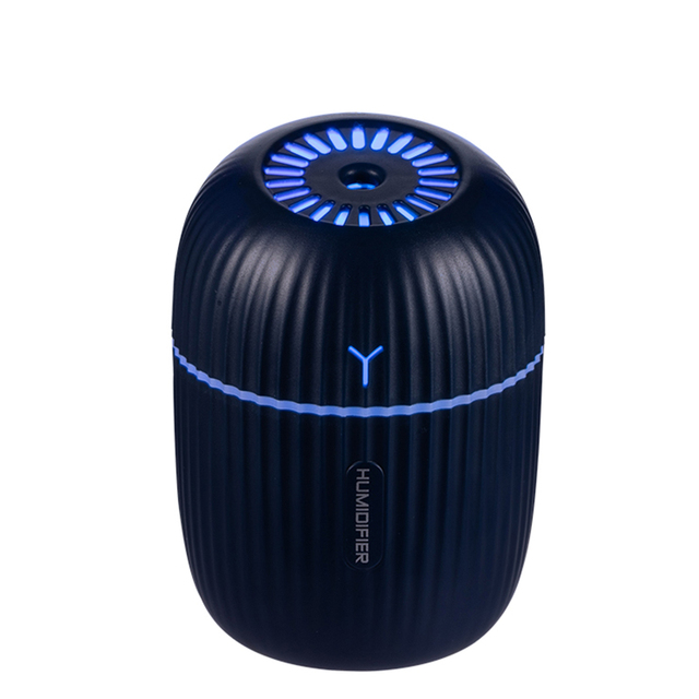 Ultrasonic Air Humidifier Household Moisturizing Spray Student Dormitory Car Humidification Aromatherap with LED Night Light