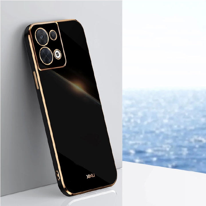 Phone Case for OPPO Reno 8T 8 7 6 5 4 3 5F 2Z 2 A57 A77 A17 A96 A76 A57 A93 A73 A74 A54 A55 Realme 9 Pro + Plus 9i C35 C33 C31 C30 C30S C21Y C25Y Shock Resistant Electroplated Soft Silicone Cover