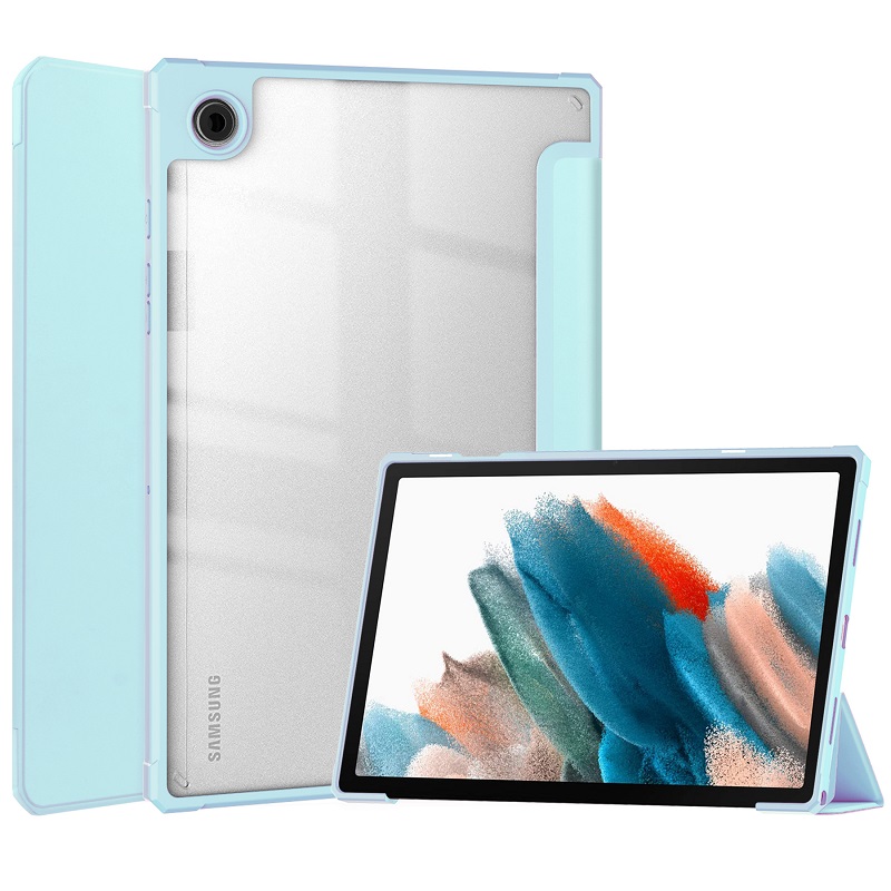 Tablet Case For Samsung Galaxy Tab A8 10.5 (2021) SM-X200 / SM-X205 Shockproof Cover with Clear Back, Auto Wake/Sleep