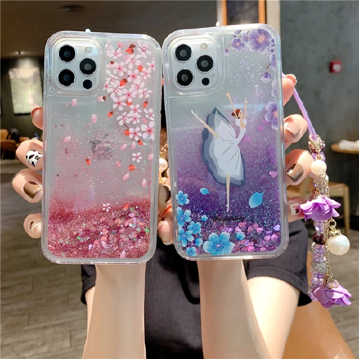 Phone Case For OPPO A12 A31 R15 R17 Pro R15X R11 R11S R9 R9S Plus F3 F5 F7 F9 F11 Pro A83 A59 A59S A91 A3S A5S A7 A8 A9 Silicone Fashion Liquid Quicksand Protective Cover