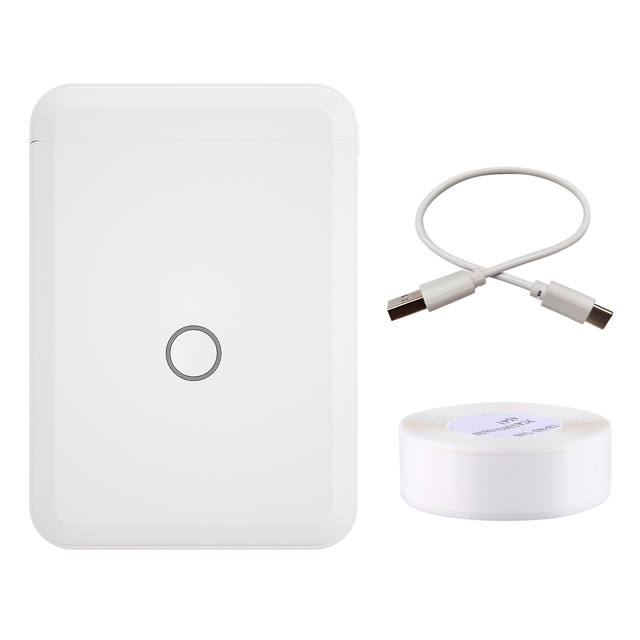 Mini Portable Thermal Label Printer Wireless Bluetooth