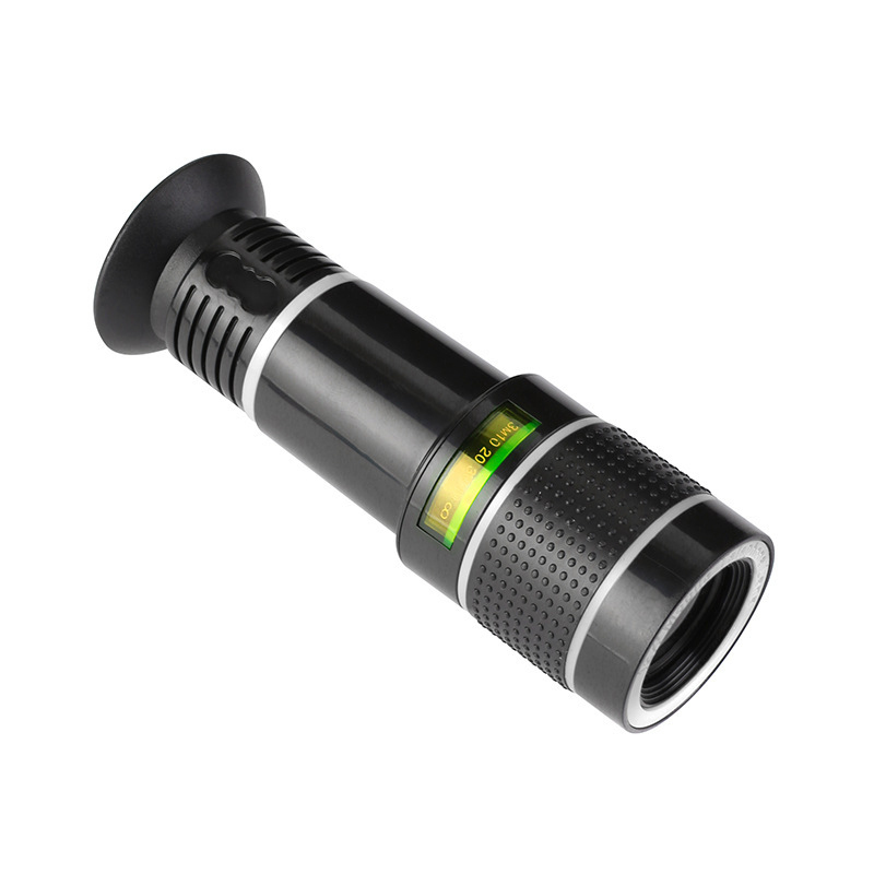 1pcs 20x Zoom Mobile Phone Lens 360 Degrees Wide Angle Len Camera Kits