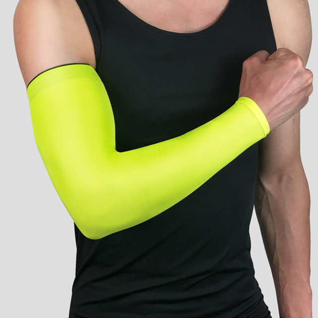 1 piece Cycling Fishing Driving Elbow Sleeves Sun Protection Basketball Arm Covers Unisex Anti-UV Arm Sleeves Outdoor Products