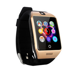 Q18 Smart Watch Full Touch Screen High-Definition Bluetooth Fitness Tracker Waterproof Metal Frame Sim TF Card Only for Android