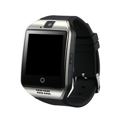 Q18 Smart Watch Full Touch Screen High-Definition Bluetooth Fitness Tracker Waterproof Metal Frame Sim TF Card Only for Android