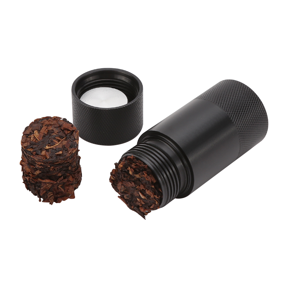 Pollen Press Black Glass Pipe Water Pipe Herb Tobacco Cigarette Smoke Accessories kitchen supplies