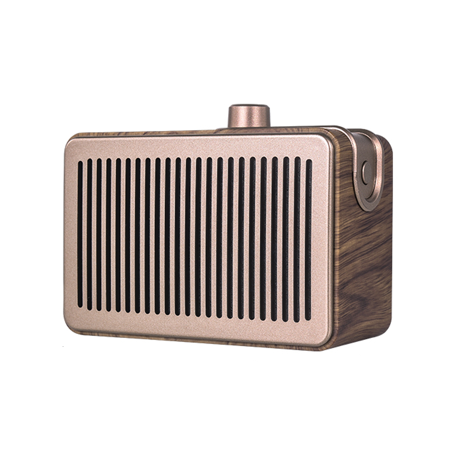 Wireless Wood Grain Bluetooth-Compatible Speaker Retro FM Radio Stereo Soundbox AUX TF Card U Disk For Xiaomi IPhone Computer