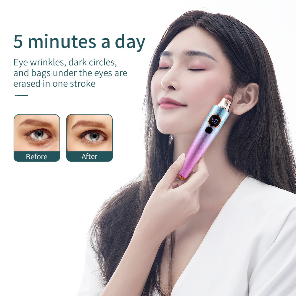 Eye Massager Portable Heating Vibration Eye CareBeauty Instrument view 3