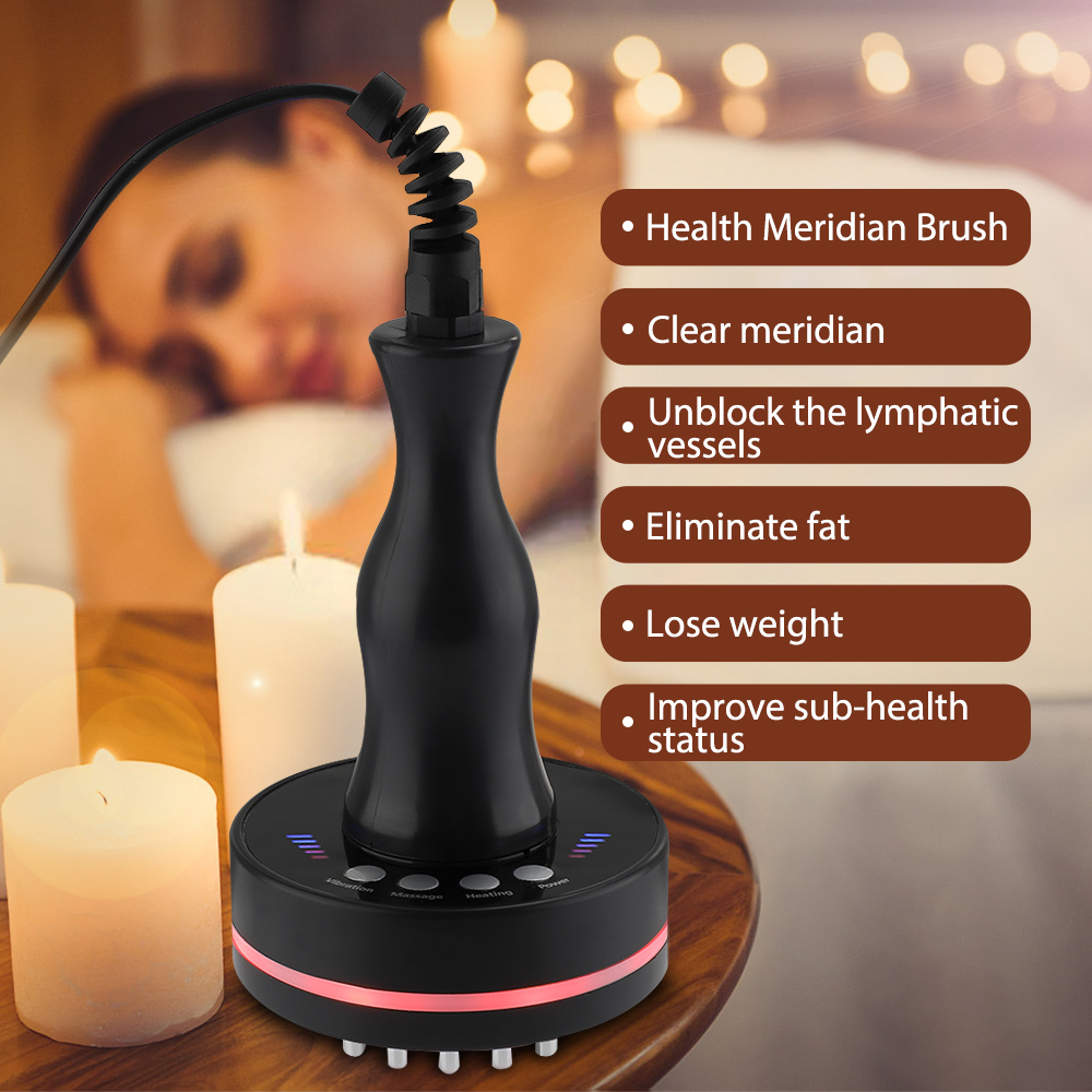Electric Massage Brush Meridian Brush Health Brush Vibrating Massage