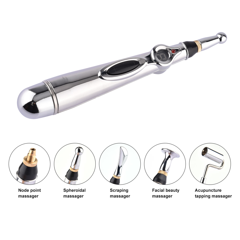 Electronic Acupuncture Pen Electric Meridians Laser Therapy Heal Massage Pen