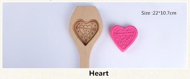Wood Mooncake Baking Mold Cookies Mold 3D Flower Fondant Mooncake Tools Mooncake Decorating Kitchen Accessories
