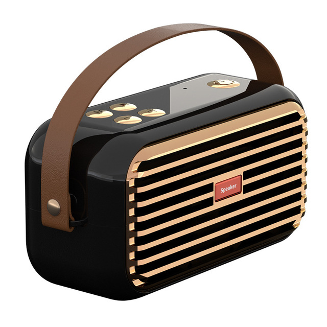 Bluetooth Speaker 3D Stereo wireless Mini Speakers Retro Portable Outdoor Portable bluetooth