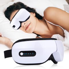 Smart USB Rechargeable Electric Eye Massager Air Pressure Hot Compress Vibration Massage