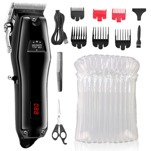 hair clipper for men adjustable electric hair trimmer rechargeable hair cutter machine