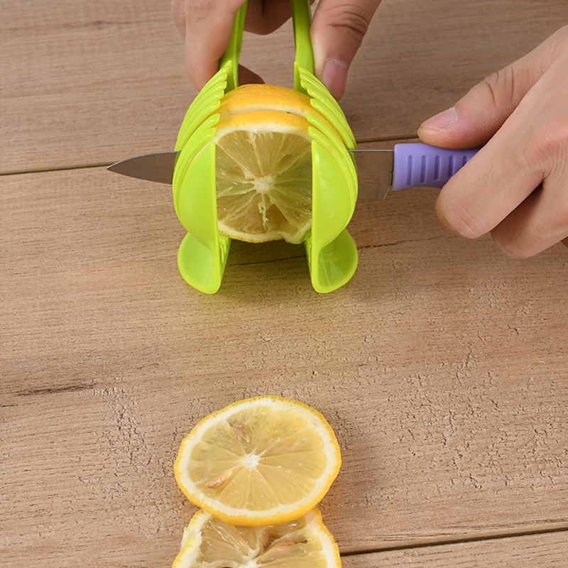 Kitchenware Tomato Slicer Bread Clip Fruit and Vegetable Cut Potato Apple Creative Gadget Kitchen Accessories