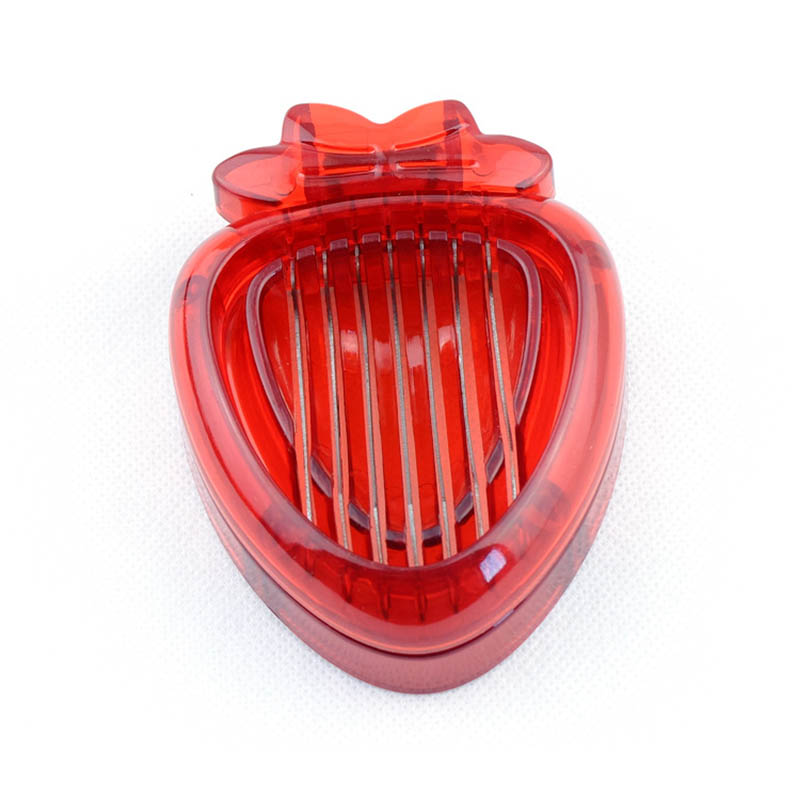 Salad Cutter 1 PC Portable Strawberry Cake Decoration Blade Craft Stainless Steel Fruit Carving Tools Kitchen Gadgets